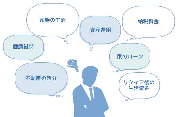 譲渡後のライフプランまで考慮した計画の立案